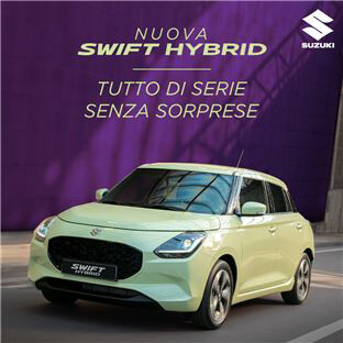 nuova swift hybrid promozione